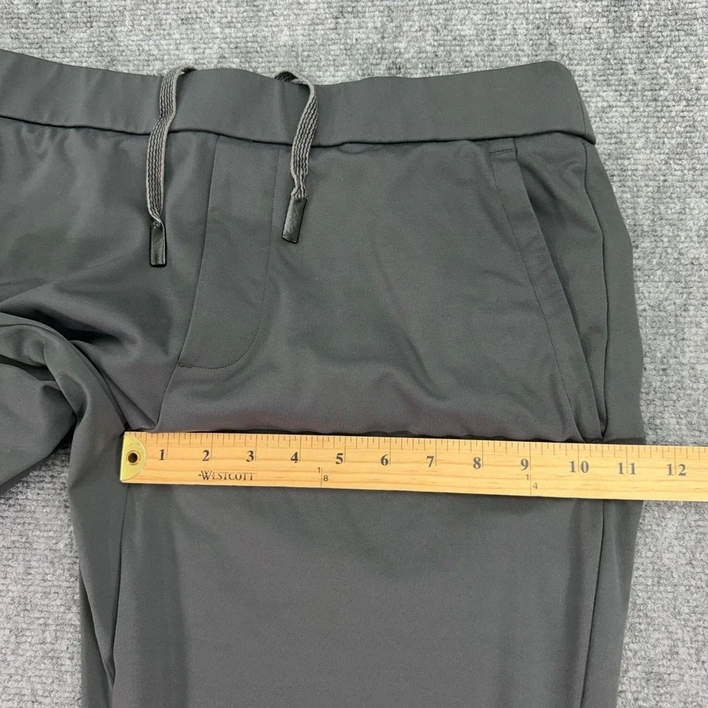 Bonobos Pants Men Large (34x30) Grey Off Duty Pant Drawstring Performance Golf